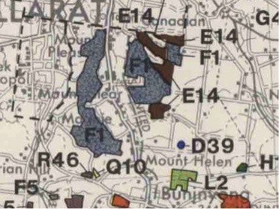 map of western planations